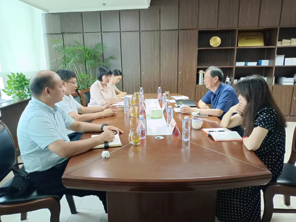 省外资协会与宿迁市政府驻南京办事处举行工作交流会